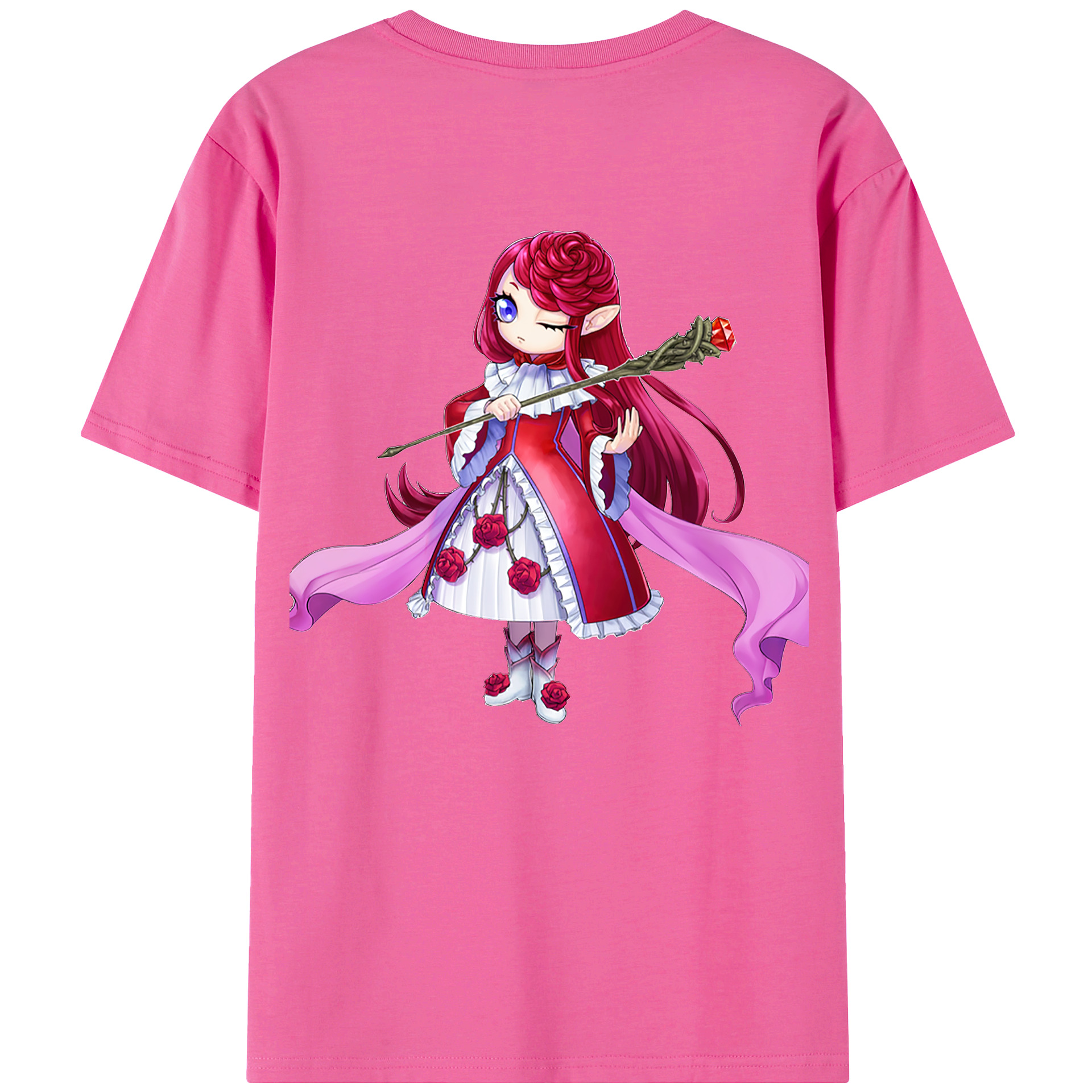 遊☆戯☆王 Yu-Gi-Oh! レディース半袖Tシャツ(バックプリント)